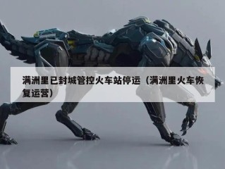 满洲里已封城管控火车站停运（满洲里火车恢复运营）